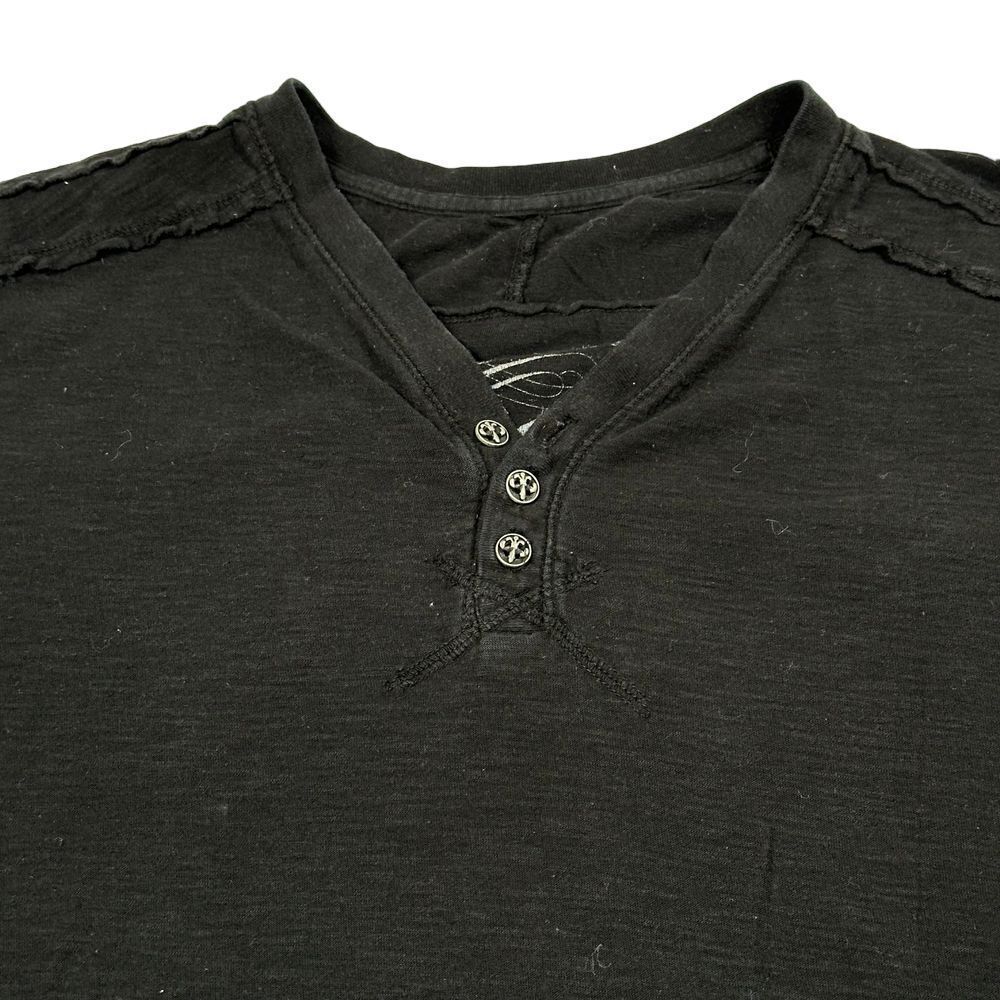 Affliction Black T-Shirt Short Sleeve Medium